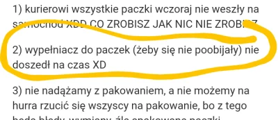 Spurdolina - @ecco:
O NIE WYSZŁY PYSZNE TIK TAKI ŚREDNIE TAKIE DWA NA DZIESIĘĆ MOJE ...