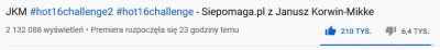 RRRRR - Ponad 2 mln wyświetleń i ponad 200 tys. łapek w górę w niecałe 24 godziny (ʘ‿...