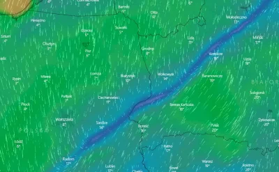 ikov - Co tam się dzieje w #radom że tak wiatr zatrzymuje na setki kilometrów? Na win...