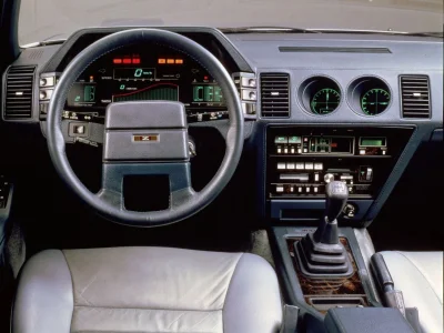 fruberuber - kokpit 1984 Nissan 300ZX Turbo (｡◕‿‿◕｡)
#samochody #ciekawostki