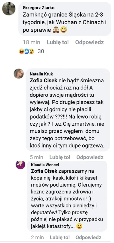 maximuss - Inba w komentarzach pod najnowszym postem Ministerstwa Zdrowia. ( ͡° ͜ʖ ͡°...