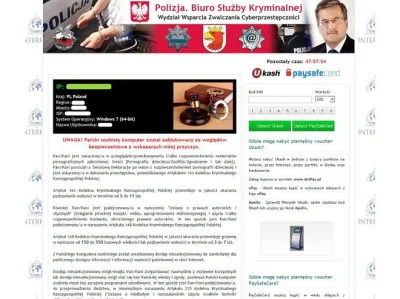 B.....l - Kto zaprogramował ransomware Polizja? Składnia użyta w komunikacie wskazuje...