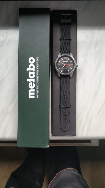 susuke15 - #rozdajo zegarek Metabo, orginalny produkowany w Chinach. Leży u mnie już ...