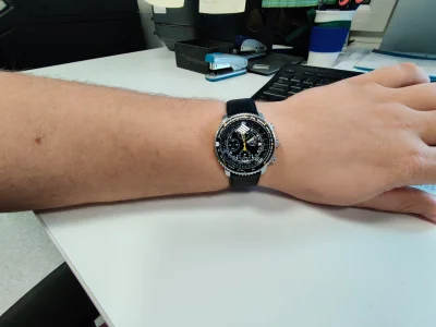 ZlewBojowy - @mamet U mnie dziś Seiko :D Trochę małe te 41mm tho