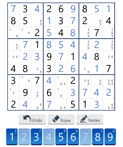 TheNarf - Mirki mam takie Sudoku. Wypisałem wszystkie możliwe kombinacje (raczej się ...