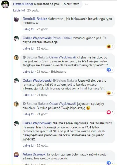 hejterchamskiegokuca - @wipeoutSpoon: Brawo. Czy to chodzi o tę sytuację? Jeśli tak, ...