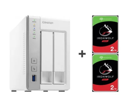 sirgorn - Qnap TS 232p 2x2TB w RAID 1 - Znajdzie się coś lepszego w tej cenie i pojem...