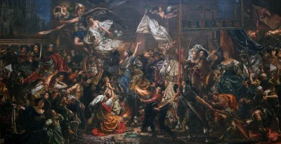 koralowiecc - Dziewica Orleańska albo Wjazd Joanny d'Arc do Reims Jan Matejko (1886)....