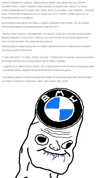 GrochenMochen - #bmw #brainlet #wypadek #patologiazewsi