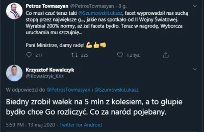 o.....3 - O masz. Zero wdzięczności dla ministra xD
#heheszki #bekazpisu #polityka