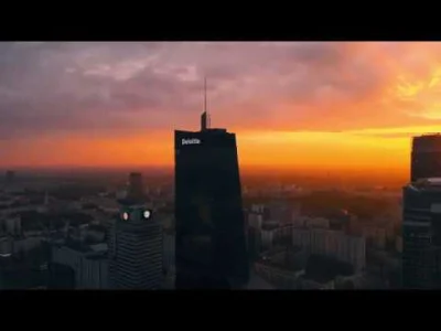 M.....o - Epic sunrise mood by KG-Airview #warszawa 
#cityporn #drony #panorama