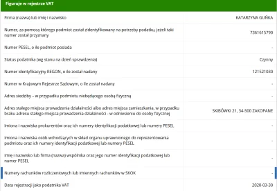 j.....0 - @rzep: 
Do rejestracji VAT wymagana jest kontrola miejsca prowadzenia dzia...