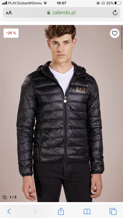 michal32 - Mirki jak ta kurtka fituje jaki rozmiar na 187Cm 83 kg
#streetwear #ea7