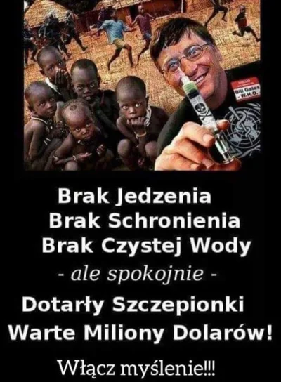 Piotr_cx - Nie ma pomocy humanitarnej, jak leki czy żywość ale są szczepionki Bila. 
...