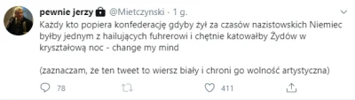 Qba1996 - Sorry Mietek, unsub. Nazwałeś mnie nazistą i sugerujesz, że bym nap......la...