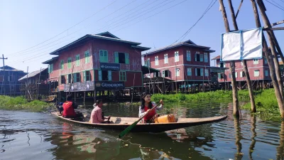 matiwoj11 - Domki na wodzie przy Inle Lake