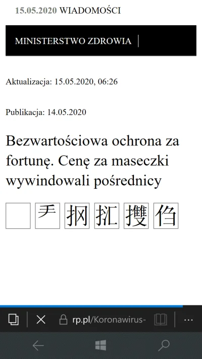 krzywy_odcinek - Ej no co jest ? Strona mi się na moment zawiesiła i mi jakieś chińsk...