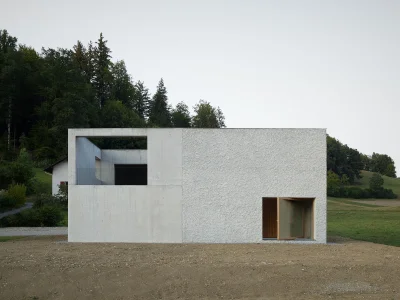 bmstr - family house, Teufenthal 
- Gautschi Lenzin Schenker
#architektura #minimaliz...