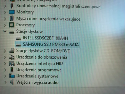 Deffyx - Dlaczego mam 2 dyski SSD, chociaż laptop wykrywa tylko 1 ? Tzn. mam 166 dost...