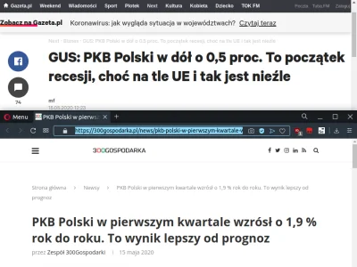 Kangel - Co tu się... xD

SPOILER

Gazeta.pl vs. 300gospodarka (to drugie właśnie...