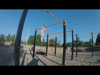 Jazon - #kalistenika #streetworkout 
Set, który czasami wjezdzam jak nie mam zbyt du...