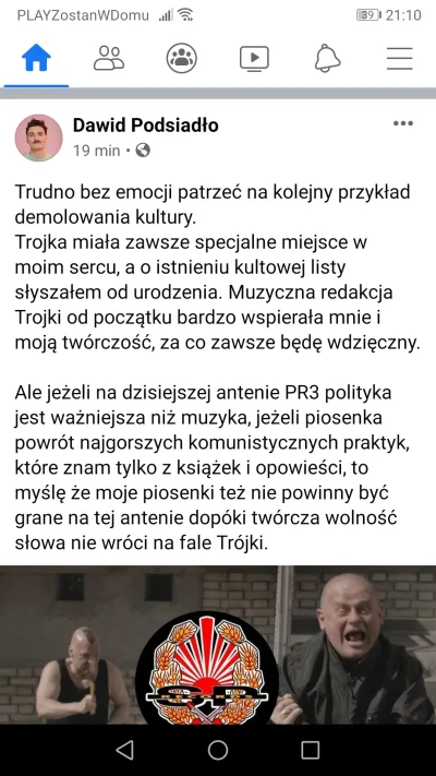 m.....k - Dawid Podsiadło o aferze z Kazikiem #kazik #muzyka #polskieradio #dawidpods...