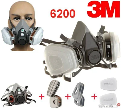 Gensek - Czy maska 3M 6200 z filtrem bawełnianym 5N11 chroni przed #gazpieprzowy? #pr...