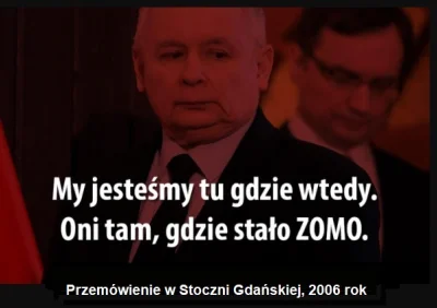 spere - Przewrotne szyderstwo historii, teraz karzeł stoi tam gdzie ZOMO