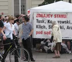 wrrior - @dafto: z namiotu Solidarnych 2010.