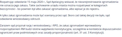 Grewest - > jeżeli ktoś złamał prawo, to uczestnicy nielegalnej demonstracji podczas ...