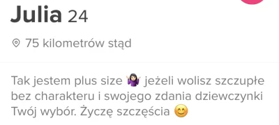 W.....m - #tinder #bekazrozowychpaskow 
Ale wylało jadem xD