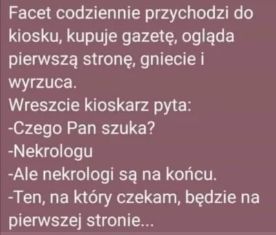 pogop - Ten dowcip jest stary, pamięta czasy PRL i co ciekawe nigdy nie stracił na sw...