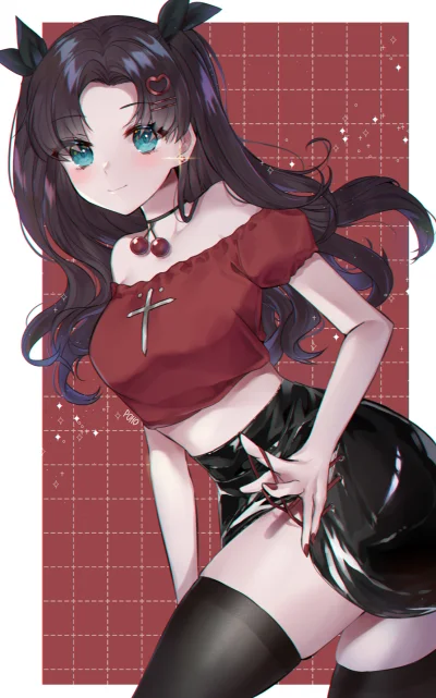 bakayarou - #randomanimeshit #fate #rintohsaka #anime