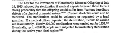 pites - @Volki: Przytaczanie ustaw niemieckich o sterylizacji osób chorych, niezgodny...