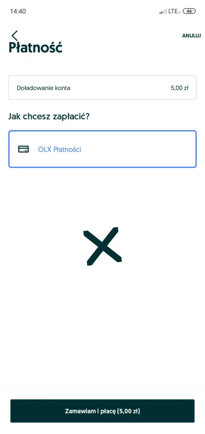 l1pka - #olx czy tylko ja mam problem z aplikacją na andku, że nie mogę doładować por...