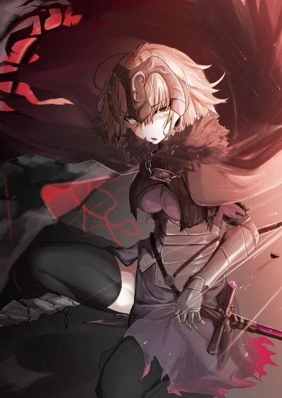 Smutny__memiarz - #randomanimeshit #fate #fategrandorder #jeannealter #zakolanowkiani...