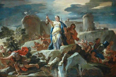 S.....x - The Triumph of Judith/Zwycięstwo Judyty, Luca Giordano, 1701/1705, olej na ...