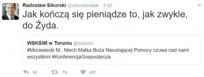 s.....a - Radek to umiał p-----------ć ( ͡° ͜ʖ ͡°) Aż chciałoby się debaty Sikorski-D...