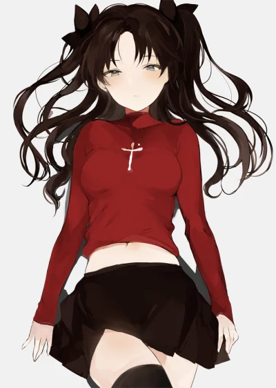 CzosenWan - #randomanimeshit #anime #fate #fatestaynight #tohsakarin