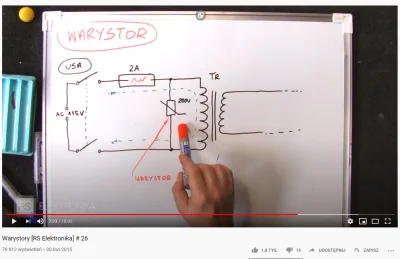 Ceruvit - W narysowanym układzie nie jest przypadkiem tak, że warystor nie chroni prz...