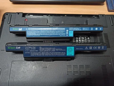 brumbrumbrum - #laptopy #baterie #laptop #elektronika

Mniejsza posłużyła 5 lat cieka...