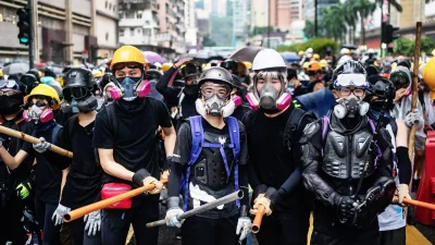 ErnestHeminglej - @javaman: Wystarczy śladem protestujących w hong kongu ubrać respir...