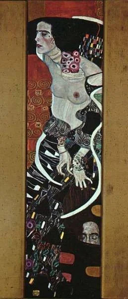 S.....x - Judith II (Salome)/Judyta II (Salome), Gustav Klimt, 1909, olej na płótnie
...