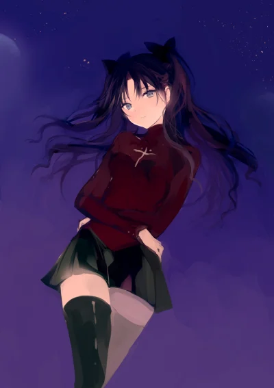 CzosenWan - #randomanimeshit #anime #fate #fatestaynight #tohsakarin