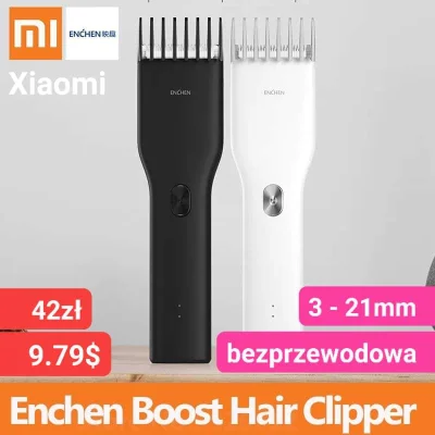 sebekss - Tylko 9.79$ (42zł) za maszynkę do włosów Xiaomi Enchen ❗
Fryzjerzy już otw...