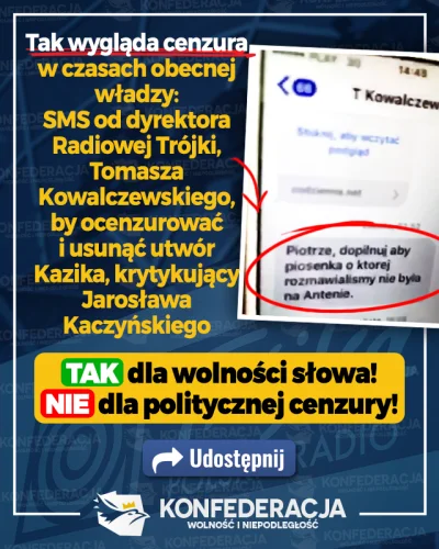 YgoR - 20.05.2020 Konfederacja wystąpiła... Chcesz być wołany? Napisz komentarz "woła...