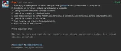 mojemirabelki - @Matti28: tak mi się skojarzyło z pożyczonym namiotem. ( ͡° ͜ʖ ͡°)