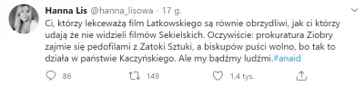 chokysrocky - Hania chyba czytała wczoraj komentarze na wykopie odnośnie filmu Latkow...