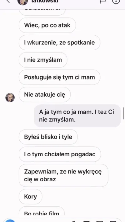 JAn2 - Borys Szyc udostępnił rozmowę z Latkowskim na swoim Instagramie. Ta rozmowa po...