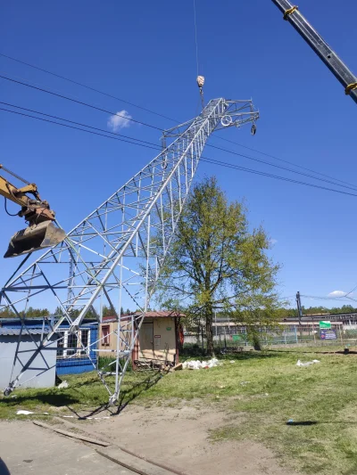 jaszczomp - #energetyka #110kV #powerlines